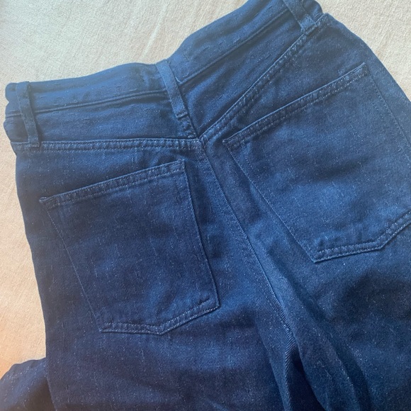 FREE PEOPLE Dark Denim Wide Legged Jeans NWOT - Picture 8 of 8
